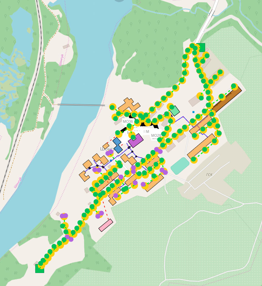 Цифровой двойник сетей освещения